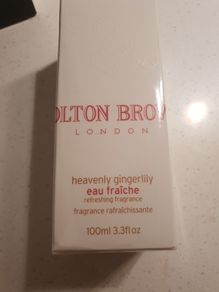 OFFER WELCOME PLEASE - Molton Brown London Heavenly Gingerlily Eau Fraiche Refreshing Fragrance 100 ml.- Brand New