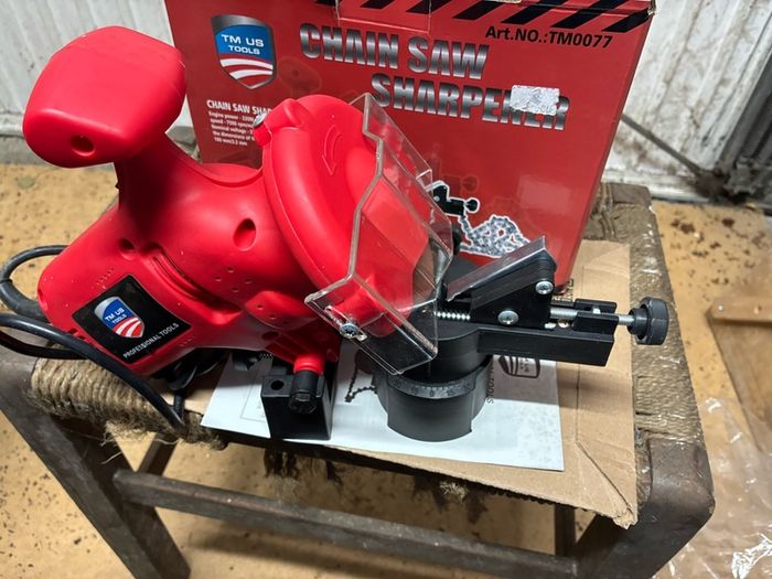 chain saw sharpener