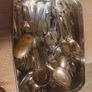 Tin of old Cutlery Image 2