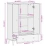 Highboard 60x33x100 cm Image 2