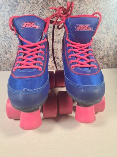 Kids NO FEAR roller skates boot skates SIZE UK 1 EU 33