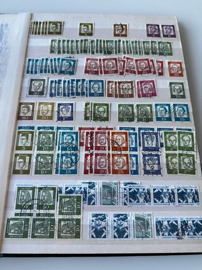 GERMANY collection in stamp album
