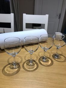 Gin glasses x 4