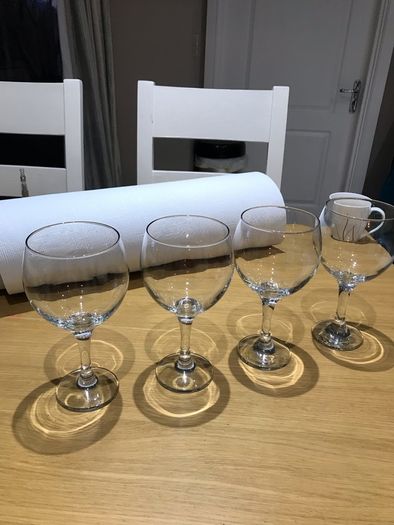 Gin glasses x 4