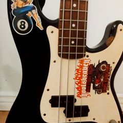 Fender bass guitar