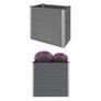 Garden Raised Bed WPC 100x50x91 cm Grey Image 5