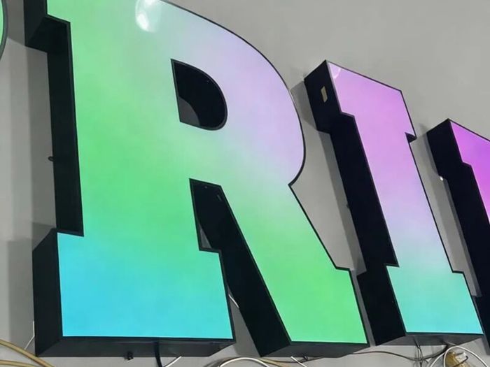RGB Colour-Changing LED Letters - Custom Front-Lit 3D Signage