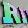 RGB Colour-Changing LED Letters - Custom Front-Lit 3D Signage Image 4