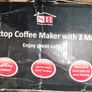 Sherwood Home Desktop Coffee Maker with 2 Mugs Image 2
