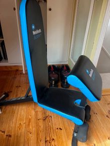 Adjustable dumbbells & bench