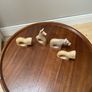 Four sandstone animal serviette holders or ornaments Image 8