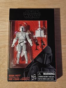 Star Wars Boba Fett Prototype Armor 3.75 " Scale Black Series New & Unopened