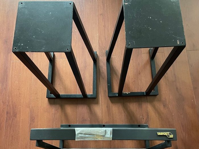 Target products turntable wall mount + speaker stands