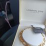 London Fog Gold link 8 inch Unisex Bracelet Image 8
