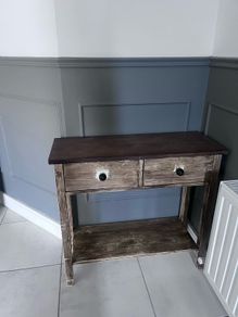 Upcycled Hall Table