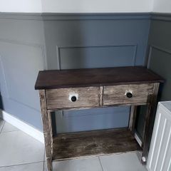 Upcycled Hall Table