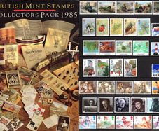 1985 Great Britain British Commemorative Stamps Year Pack Mint Never Hinged (MNH)