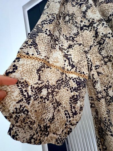 Animal print M&S dress Size 12