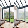 Privacy Window Film Self Adhensive Frosted Glass Film Opaque No Glue Static Cling Sticker for Office, Bathroom Living Room and Kitchen Image 2