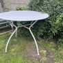 White Garden Table Image 5