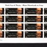 2005 Ireland World Year of Physics Commemorative Stamp Sheetlets Plate 1A1A1A1A Fine Used with Dublin cancel of 24th February 2005 (First day of issue) on envelope extract Image 2