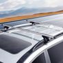 Universal Roof Rack Cross Bars, 137.2cm Aluminum Roof Rack Crossbars, Fit Existing Raised Side Rail with Gap, 90.7kg Load Capacity, Adjustable Crossbars with Locks, for SUVs, Sedans, and Vans Image 6