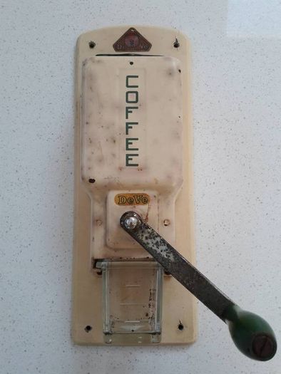 Art deco coffee grinder