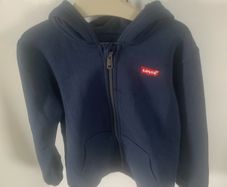 Levi boys navy hoodie