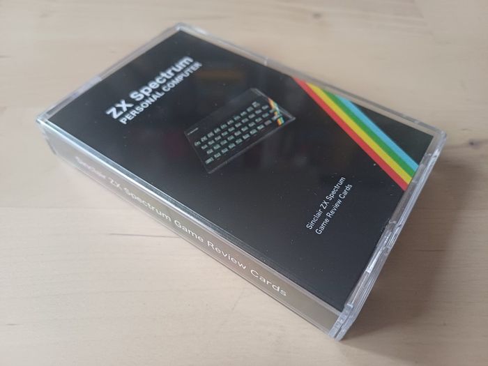 Sinclair ZX Spectrum Retro Computer Game Cards Cassette Box 2020 NEW