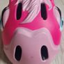 Crazy Safety Bicycle Helmet w. Light - Horse - Pink Image 2