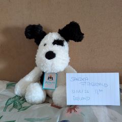 Jellycat NYC Exclusive Rufferty Puppy Junior BNWT