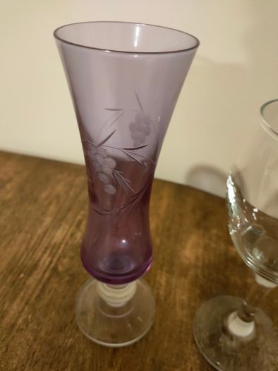 Beautiful antique glass.