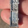 German Orthodox Silver Heavy Crucifix(Circa 1850)..22 grams Image 7