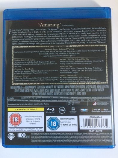 Boardwalk Empire - Season 1 (2010) [Blu-ray TV Boxset]