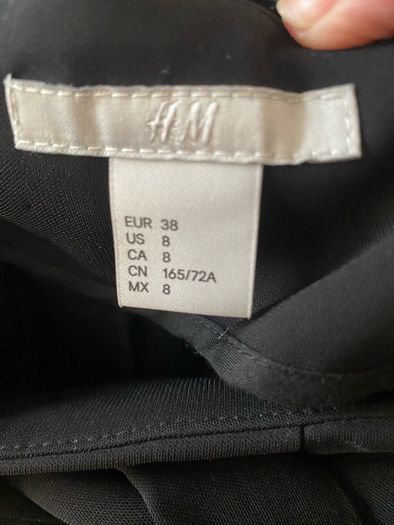 Black Paperbag Trousers