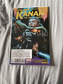 STAR WARS comic , signed, unopened