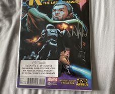STAR WARS comic , signed, unopened