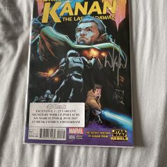 STAR WARS comic , signed, unopened