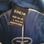 royal blue v neck dress Image 4
