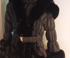 ladies black cameo rose jacket size 10