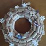 Recycled Wine Cork Wreath. Image 8