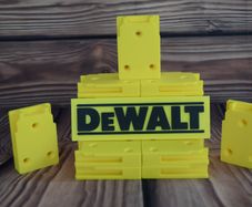 Battery and Tool Holders Bosch Festool Einhell Stihl Worx Milwaukee DeWalt Parkside Makita Ferrex Hilti Metabo Ryobi Wurth (Free postage bulk buy 3 or more)
