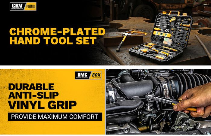 Hand Tool sets Woodworking tools Multi tool with Tool Box Socket set and Torque wrench DKMT Series hand tool edc