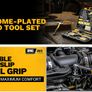 Hand Tool sets Woodworking tools Multi tool with Tool Box Socket set and Torque wrench DKMT Series hand tool edc Image 2