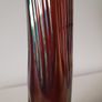 Vintage Fenton Carnival Ribbed Vase Image 6