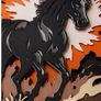 Handmade 3D Horse Shadow Box 27x27 cm Image 6