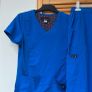 Koi royal blue uniform Image 4