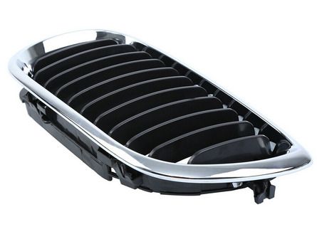 Radiator Grille Kidney Grill For BMW 5 Series E46 3 Series 4 Door 2002-2005 Double Bar Chrome