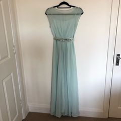 Coast maxi dress with silk trim UK8