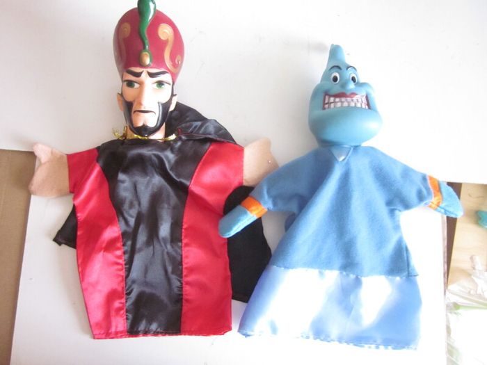 4X Disney Aladdin  Hand Puppets